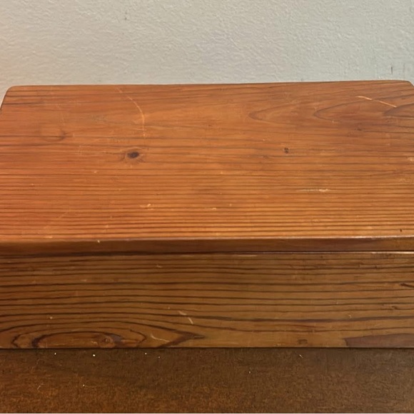 Wooden Storage Box - Picture 2 of 2